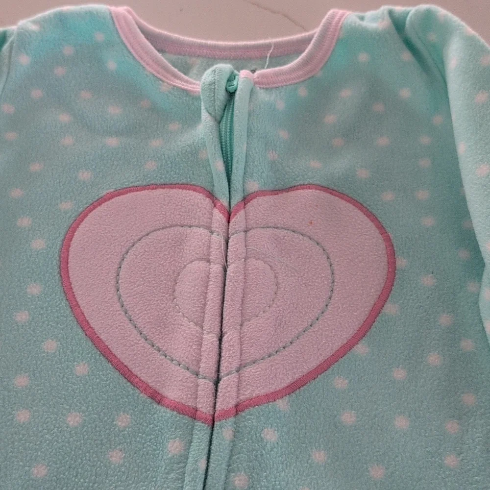 Bundle Fleece Adorable Baby Footed Pajamas Set 2T